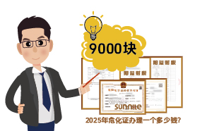 2025年?；C辦理一個(gè)多少錢？